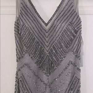 Aidan Mattox Sequence Beaded Dress - Gatsby